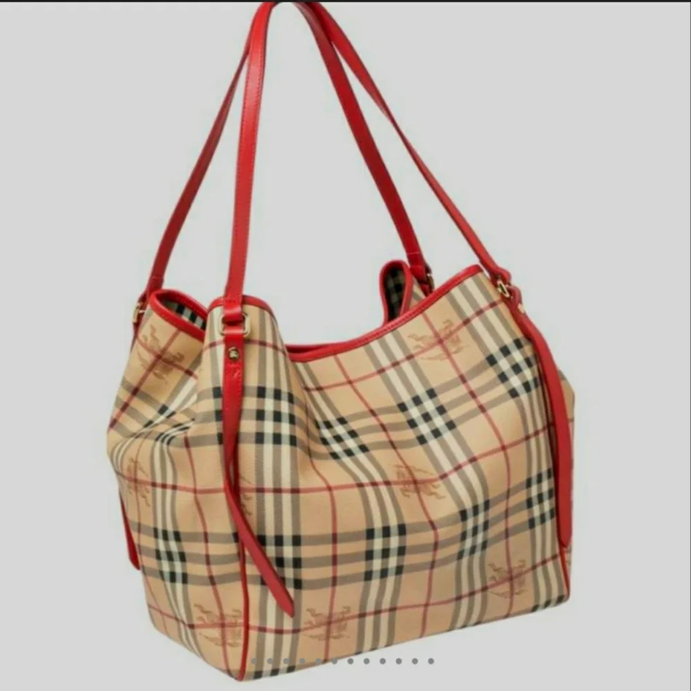 Burberry Haymarket Canterbury Tote - Picture 4 of 16